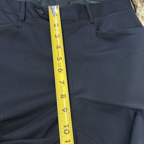 Prada Classic Virgin Wool Blend Slim Straight Black Trousers Size 38 - Picture 12 of 12